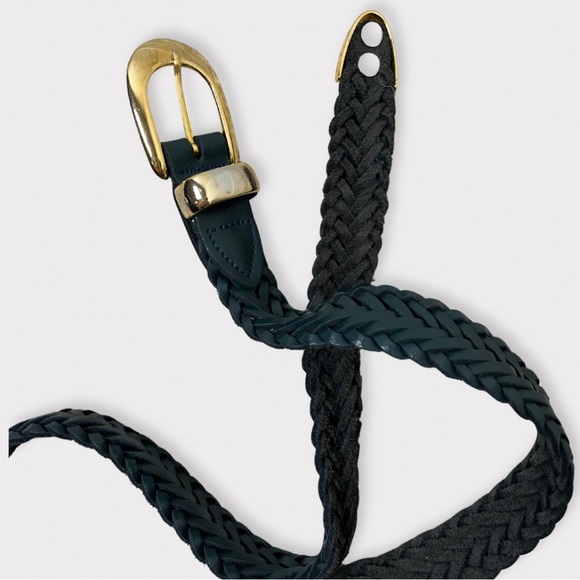 Vintage Levi’s Jeans + Capezio Belt | 521 | USA | Green | Tapered | 10 - Picture 10 of 14